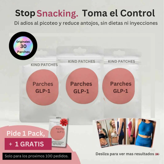 kind Patches GLP-1 Parches Naturales Adelgazante