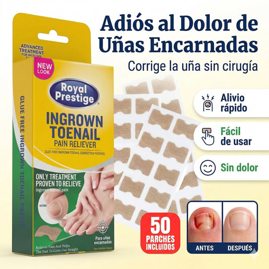 RoyalPrestige™ | Alivia la presión de la uña encarnada en minutos.