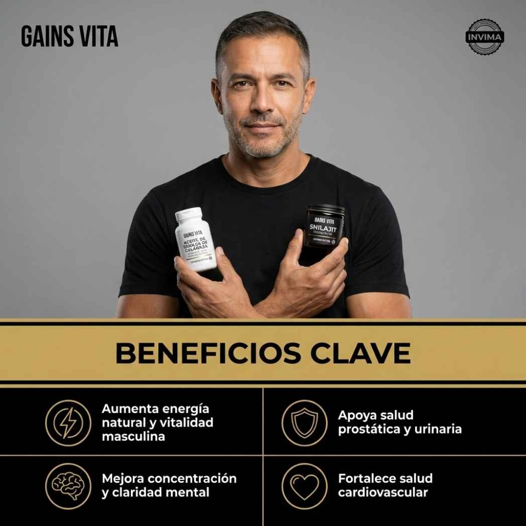 GAINS VITA COMBO MASCULINO
