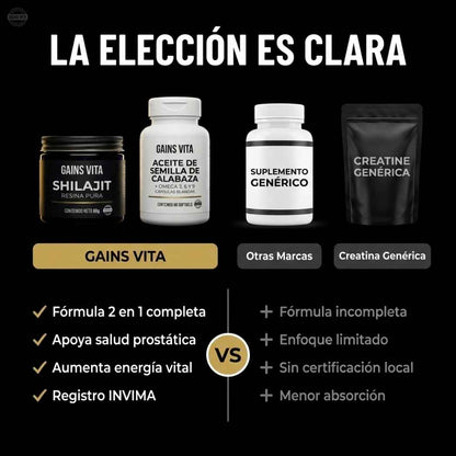 GAINS VITA COMBO MASCULINO